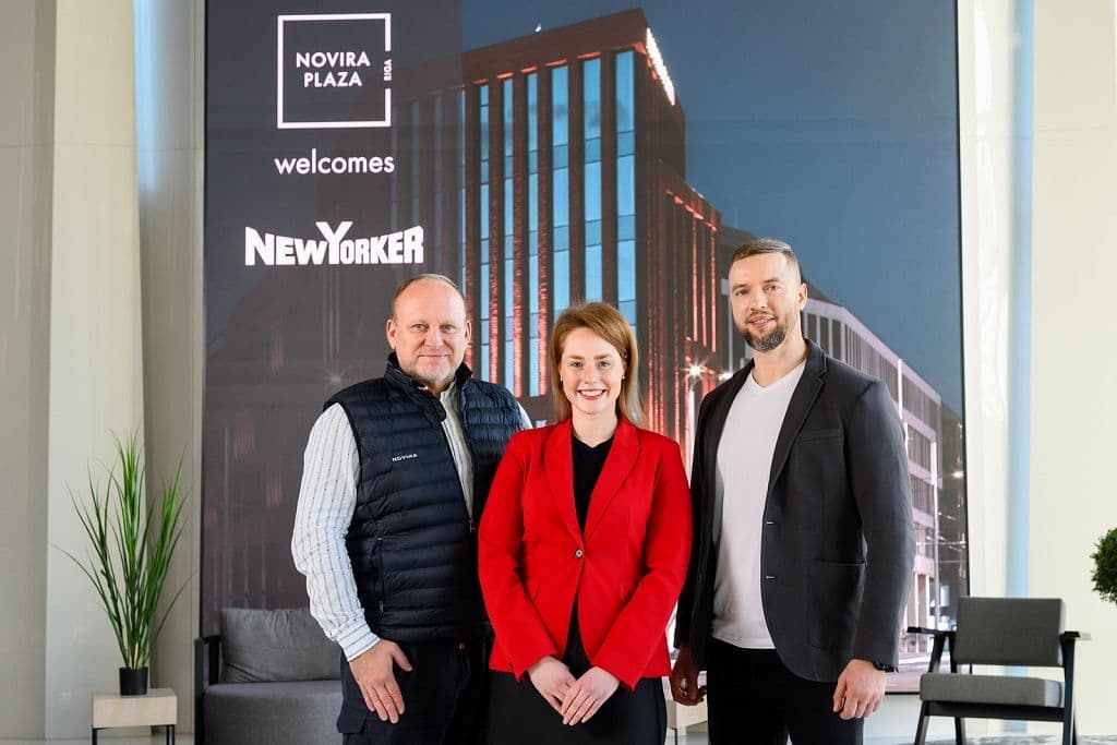 New Yorker veikalu tīkls paplašina darbību, atverot lielu veikalu Novira Plaza Rīgas centrā